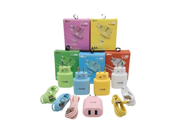 &u+ CARGADOR CELULAR TIPO C 4.8A DESMONTABLE IBEK IB4809
